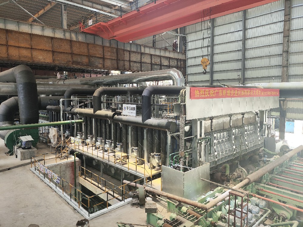 广东昕煌新建950mm热轧不锈钢步进梁式加热炉